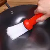 Escova de plástico de lã macia escova de lavagem de panela de limpeza escova de lavagem de panela pequena escova de limpeza de suprimentos de cozinha escova de prato de artefato