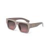 9145 Europeo y Americano Nuevo Transfronterizo Especial Explosiones Moderno Uñas de Arroz Retro Gafas de Sol de Montura Grande Trendy Gafas de Sol para Fotografía Callejera