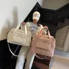 Bolsa de Lona Nueva Bolsa de Viaje de Gran Capacidad para Distancias Cortas Bolsa de Equipaje Ligera para Viajes de Negocios Bolso de Hombro de Moda