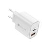 Adequado para Celulares Apple e Android Carregador de Cabeça A+C Totalmente Compatível com Carregamento Super Rápido Carregador Pd20W+Qc3.0 Carregamento Rápido
