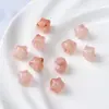 Cuentas de Estrella de Cinco Puntas Imitación Piedra Acrílico Transparente Manchado Accesorios Hechos a Mano para Cadena de Teléfono Móvil DIY Accesorios de Joyería con Cuentas