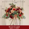 Nuevo Estilo Chino Señal de Agua Artificial Juego Completo de Trípode Floral Bolsa de Papel Combinación de Flores Celebración de Inauguración de Exposición Metabo