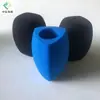 Producción de Cubiertas de Esponja Espesa de Alta Densidad para Micrófonos, Cubiertas a Prueba de Viento para Micrófonos de Transmisión en Vivo y Karaoke, y Espuma para Micrófonos con Forma de Alambre Calentado Eléctricamente