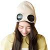 9535 Gorro de Esquí a Prueba de Viento de Invierno Forrado de Polar para Hombres y Mujeres Estilo Normcore Europeo y Americano Tejido Cálido de Lana