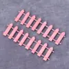 1:12 Muñecas Casa de Muñecas Mini Muebles Accesorios Micro Escena Valla Colorida Valla 2 Piezas por Bolsa