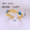 Accesorios para Anillos de Perlas DIY Anillo Abierto con Esmalte de Colores para Mujer Anillo Versátil de Nicho con Temperamento Dulce