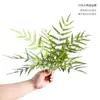 Materiales de Plantas Verdes Artificiales para Decoración y Paisajismo, Decoración Suave para Interiores, Material de Flor Individual, Planta Pequeña de Helecho, Manojo de Hierba, Verdeo de Micro Paisaje