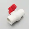 Válvula de bola de UPVC 40 gris DN32pvc-u enchufe de suministro de agua válvula de bola de plástico UPVC de 1.25 pulgadas al por mayor