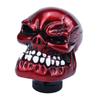 Modificación de coche calavera decoración interior de coche cabeza de palanca de cambios cabeza de fantasma palanca de cambios adecuada para palanca de cambios manual