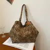 Bolso Tote Estampado de Leopardo Bolso de Gran Capacidad para Mujer Nuevo Bolso de Mano 2025 Bolso para el Trabajo Mamá 2026 Bolso Tote Súper Popular