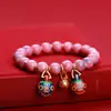 Pulsera de Cerámica Hecha a Mano Estilo Étnico Vintage 2024 para Hombres y Mujeres, Colgante de Joyería de Cerámica Multicolor al por Mayor