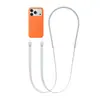 Adecuado para Correa Cruzada de Apple, Funda de Teléfono Apple 17, Correa Cruzada Magnética, Correa con Hebilla Deslizante de Acero Inoxidable para Hombro