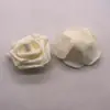 Espuma de simulação PE cabeça de flor de rosa buquê bola de flores cordão de luz acessórios para fazer loja de flores de casamento flor de rosa 6-7cm