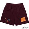 Pantalones cortos de baloncesto americanos de marca de moda de verano para fitness, running, secado rápido, transpirables, de malla para playa, hasta la rodilla.