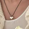 Novo Colar Pena Bronze Zen Chinês Feminino Estilo Étnico Boêmio Camada Dupla Corrente Longa para Suéter Acessórios