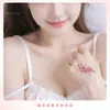 Pegatinas de Tatuaje de Flor de Cerezo Rosa para Mujeres, Impermeables y de Larga Duración, Clavícula y Muñeca, Estilo Chino, Estilo Antiguo, Flores Pequeñas Frescas Coloridas, Hermosas