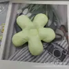 Broche de flor de algodão estilo coreano, tridimensional, feito à mão, flor de tecido, boneca, meias, roupa, bolsa, acessórios de vestuário DIY