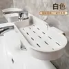 Nuevo Estante de Almacenamiento para Fregadero sin Taladro Estante de Almacenamiento Desmontable sin Taladro para Pared Frente al Espejo Lavabo Encimera de Tocador