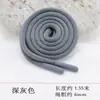 Cordoncillos de sudadera pantalones de chándal pantalones casuales hombres y mujeres sensación de cordones punta de plástico con cordón redondo decoración personalizada poliéster-algodón