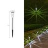 Luz solar para exteriores, impermeable, para patio, villa, jardín, ambiente, luz decorativa para suelo, diseño de césped, luz para césped