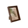 Porta-Retrato Retangular Moderno Minimalista de 6 polegadas Porta-Retrato Vazio Ornamento de Mesa em Madeira Maciça com Acabamento de Alto Padrão para Exibição de Fotos