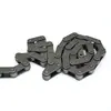 Corrente de Aço Inoxidável 304 Corrente Não Padrão Passo Grande Placa Curva Corrente de Transportador Industrial Corrente de Aço Inoxidável de Passo Duplo