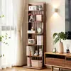 Estante de Almacenamiento Simple de Bambú Cocina Hogar Sala de Estar Dormitorio Multifuncional Gabinete de Almacenamiento de Múltiples Niveles Estante Organizador de Pie