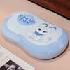Almohada Bingdoudou Almohada de Cuello de Espuma Viscoelástica Dormitorio de Estudiantes Almohada Individual para el Hogar Niños Almohada de Soporte para Dormir Siesta