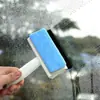 Rascador Multifuncional Dos en Uno para Vidrio de Ventana Cepillo Limpiador de Azulejos de Pared Esponja Limpiadora de Espejos de Doble Cara Cepillo Rasqueta