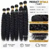 Venta al por mayor transfronteriza de pelucas de fibra sintética de moda europeas, americanas y africanas Belessa 6 Piezas 240g Fibra Suave de Alta Temperatura Productos de Venta Caliente
