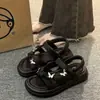 Ropa Casual Diaria y Cómoda para Exteriores, Nuevo Estilo Verano 2026, Sandalias de Plataforma Romanas con Lazo, Sandalias de Playa Estilo Hada
