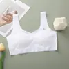 Ropa interior sin marcas para niñas Chal de desarrollo para niñas Estudiantes de secundaria y preparatoria Sujetador de compresión para el pecho para niñas adolescentes