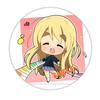 Nuevo pin insignia de niña tono claro bidimensional barra al por mayor claro 39-76