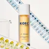 Koec Kit de Cuidados Faciais e Corporais com Ácido Kójico e Cúrcuma Transfronteiriço Tônico + Máscara Peel-Off + Sérum + Algodão