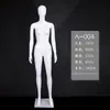 Accesorios de Modelo de Ropa para Mujer Modelo Femenino Cuerpo Completo Cuerpo Humano Ropa Artificial Estante de Accesorios para Modelos de Tienda de Ropa Modelo de Ropa Ventana Femenina