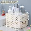 Caja de Almacenamiento Plegable Engrosada Cesta de Almacenamiento de Escritorio Caja de Almacenamiento Plástico Cocina Plástico Cesta de Almacenamiento Extraíble Escritorio