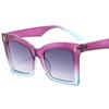 Gafas de Sol Color Mariposa Ojo de Gato Montura Grande Pasarela Modernas Gafas de Sol M6150
