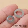 Cuentas Sueltas de Jadeíta Pulsera Versátil Collar Llavero Accesorios de Joyería Cilindro Piezas de Anillo de Carreras de Caballos