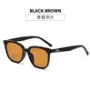 Gafas de sol GM 2024 nuevas para mujer, estilo coreano, de alta gama, de cara grande, delgadas, con protección UV, blancas, para hombre.