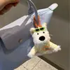 Novo Livro Vermelho do West Highland Mesmo Estilo Chaveiro Cachorrinho Pingente Pingente de Bolsa Boneca Desenho Animado Fofa