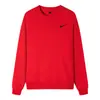 Sudadera de Cuello Redondo para Hombre y Mujer, Primavera y Otoño, Corte Holgado, Talla Grande, Estilo Coreano, Color Sólido, Chaqueta Deportiva de Manga Larga para Pareja