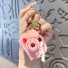 Llavero de Cámara de Proyección de Celebridad de Internet Colgante Pequeño Llavero Lindo de Sanrio Colgante de Juguete de Cámara de Dibujos Animados Venta al por Mayor