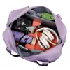 Bolsa de Viaje al por Mayor Personalizada Bolsa de Equipaje con Separación Seca y Húmeda con Ruedas Gran Capacidad Conveniente Bolsa de Abordaje Bolsa para Deportes y Fitness
