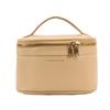 Nueva bolsa de cosméticos de comercio exterior conveniente, bolsa de almacenamiento de gran capacidad impermeable de PU, bolsa de lavado multifuncional, bolsa de maquillaje