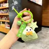 Llavero Colgante de Zongzi del Festival del Bote del Dragón Tejido a Mano Examen de Admisión Universitaria Regalo Creativo Colgante de Bolsa de Caricatura Lindo Caja de Regalo