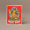 Thangka Cinabrio, Pintura del Quinto Maestro, Farmacéutico Zakiram, Vida Pasada y Vida Presente, Madre Verde Benmingfo, Puede Cambiar la Imagen, Thangka Marea Nacional