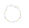 Novedades Transfronterizas Europeas y Americanas, Tobilleras de Moda, Tobilleras de Colores Dopamina para el Pie, Accesorios Simples de Pie para la Playa de Verano