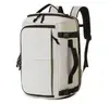 Mochila Masculina Bolsa de Viagem de Negócios Bolsa de Ginástica Expansível Bolsa para Laptop Compartimento para Sapatos Separação Úmido e Seco Mochila de Negócios para Laptop