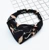 Nova faixa de cabelo de flamingos para mulheres coreanas, moda elástica, estilo étnico cruzado, faixa de cabelo, acessórios de cabelo de boutique, fabricantes atacadistas