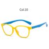 Gafas de silicona antiluz azul para niños, nuevas gafas de moda 2021, gafas planas para hombres y mujeres, montura de gafas para niños, montura cuadrada TP